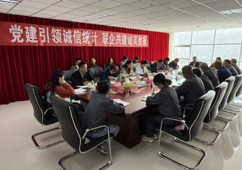 ‌“黨建引領誠信統(tǒng)計 聯企共建誠實數據”——公司黨委與國家統(tǒng)計局大通調查隊開展主題黨日活動