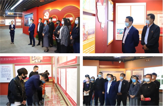 省物產集團組織參觀&ldquo;百年恰是風華正茂&rdquo;主題檔案文獻展