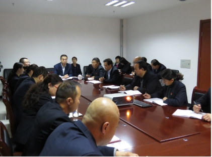 集團(tuán)黨委成員、紀(jì)委書記李志明來我司宣講黨的十九大精神